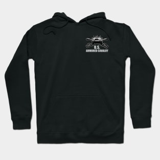 US Armored Cavalry (small logo) Hoodie